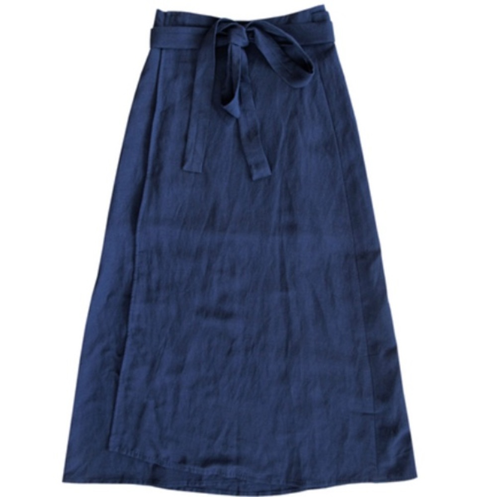 Ali Golden Blue Wrap Skirt